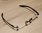Oakley Evade 22-174 Titanium Brushed Chrome Rimless Eyeglasses Frames 53-18 133 Pre-owned. Price: $148.99.