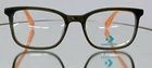 Converse Eyeglasses VCJ004 Olive New 49-17-135 De Rigo Rem Plastic Orange. Price: $59.00.