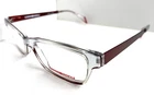 New Mikli By Alain ML512 53-17-145 Clear Red Women's Eyeglasses Frame D2. Price: $58.99.