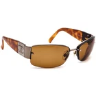 Chanel Sunglasses Frame Only 4117-B C.275/13 Brown Half Rim Italy 62 Mm Crystals Pre-owned. Price: $299.99.