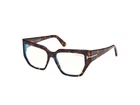 New Tom Ford FT5951-B 052 Dark Havana/blue Light Block Lenses 54MM Authentic. Price: $169.60.
