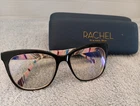 Used Women's Rachel Roy Eyeglasses Frames Bold Raven Plastic 54-17-140 Pre-owned. Price: $29.99.