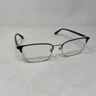 Gucci GG1124OA 001 55-18-145 Black Gold Eyeglasses 129Q Pre-owned. Price: $100.00.