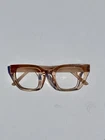 Jones New York JNR126-JKMK Eyeglasses Camel/light Brown/clear Full Rim Pre-owned. Price: $23.87.