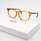 New Celine CL50046F 053 Eyeglasses Women Havana Round Eyewear. Price: $224.00.