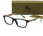New Burberry Eyeglasses 2335 3773 53-21 Black Frames. Price: $75.00.
