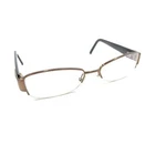 Gucci Gg Bronze Brown Glitter Half Rim Eyeglasses Frames 52-17 130 Italy Women Pre-owned. Price: $64.99.