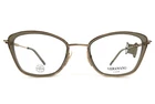 Vera Wang Eyeglasses Frames Valentina Sa Brown Gold Cat Swarovski 51-19-140 New. Price: $74.99.