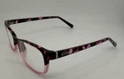 Dereon Eyeglasses Frames Only DOV520 Pink/brown Tort Full Rim 52-19-140 Pre-owned. Price: $27.88.