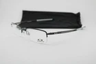New Oakley OX3111-0254 Rhinochaser Black Grey Satin Authentic Eyeglasses 54-19. Price: $169.15.