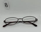 Larsyn Win PL0414 Oval Eyeglasses +2.50 Readers Brown Frame Pre-owned. Price: $20.00.