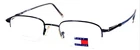Tommy Hilfiger TH3019 Nos Dark Blue Half Rimless 48-20-145 Eyeglasses Frame Pre-owned. Price: $35.00.