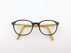Calvin Klein Eyeglasses, Frames Only, CK5878 973, 49-18-140, Black/yellow Pre-owned. Price: $34.99.