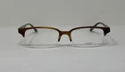 Oliver Peoples Langley Syc Brown Tortoise Half-rim Eyeglasses. Size 51-17-143 New. Price: $127.00.