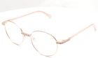 Swarovski 5424-H 033 Square Rose Gold Women Eyeglasses Frames 51-18-140 New. Price: $119.95.