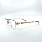 Catherine Deneuve Cd 246 Gold Rectangle Half Rim Frames 52-17-140 H6447 Pre-owned. Price: $25.64.
