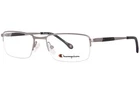 Champion Cu 1016 C01 Eyeglasses Frame Men's Light Gunmetal Semi Rim 51MM New. Price: $89.95.