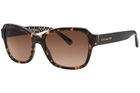 Coach HC8232 550713 Sunglasses Women's Dark Tortoise/brown Gradient Lenses 56MM New. Price: $109.95.