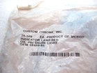 Harley Davidson Xl Fxr Fxd Oil Pressure Light Red 68489-86 (HD-361) New. Price: $9.95.