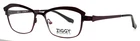 Ziggy By Cendrine O. 1612 C1 Black Purple Womens Eyeglasses 51-17-135 B:34 New. Price: $74.99.