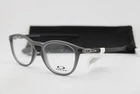 New Oakley OX8149-0250 Pitchman Carbon Satin Smoke Authentic Eyeglasses 50-19. Price: $329.00.