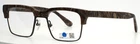 Jins MMF-17A-U065A 87 Brown Marble Mens Rectangle Eyeglasses 51-20-150 B:38 D New. Price: $34.99.