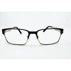 Randy Jackson 1049 Eyeglasses Mens Black Silver Rectangular Frames 53-17-145 Pre-owned. Price: $39.99.