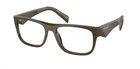 Prada Eyeglasses PR22ZV 15L1O1 53 Brown Optical Frame New. Price: $259.99.