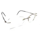 Silhouette 5227 6052 Titanium Brown Rimless Eyeglasses Frames 17 140 Austria Pre-owned. Price: $99.99.