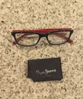 Pepe Jeans Pj 4029 C1 (black) Red Frames Size 48-16-130 Sold Out Kids New. Price: $85.98.