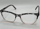 Rafaella R1020 Designer Tortoise Pink Blue Eyeglass Frames Plastic Semi Cat Pre-owned. Price: $29.95.