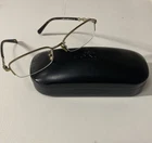 Coach HC5097 9005 Light Gold Womens Rectangle Half Rim Frames & Case 52-18-140 Pre-owned. Price: $28.04.