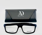 Haggar (i-dealoptics) HAC117 Slate Grey Black Square Eyeglasses 57-17-135 B:38 New. Price: $39.99.