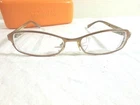 Konishi Japan Eyeglasses Frames Copper Metal Narrow Full Rim 50 16 135 Pre-owned. Price: $22.00.
