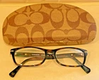 Coach Frames/glasses Hc 6054 Elise 5001 Dark Tortoise 52-16 135 Case Pre-owned. Price: $15.99.