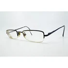 Versace Eyeglasses Frames Mens Black Rectangle Half Rim Mod 1021 1006 48-19-135 Pre-owned. Price: $31.99.