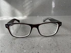 Zenni Eyeglasses Frames 820415 Brown Black Full Rim Square Pre-owned. Price: $10.76.
