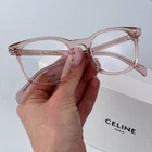Celine Women Authentic Eyeglasses Shiny Rose Demo Square CL50058I 074 Brand. Price: $244.95.
