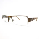 Roberto Steffani MCRS140 Col 10 Eyeglasses Frames Half Rim Tortoise 53-18-135 New. Price: $36.94.