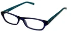Converse Ophthalmic Big Kids Rectangle Purple Plastic Eyewear Frame K007. 49MM New. Price: $39.99.