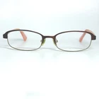 Nike 5554 223 Brown Orange Oval Eyeglasses Frames 48-16-135 Womens 21961 Pre-owned. Price: $40.60.