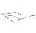 Catherine Deneuve CD-246 Gld Eyeglasses Frames Gold Oval Half Rim 52-17-140 New. Price: $24.47.