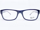 New Ray Ban RB5268 5739 Unisex Blue/transparent Eyeglasses Frames 50/17 135. Price: $119.99.