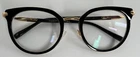 Warby Parker Whittier W3100 Eyeglasses Frame Black Gold Full Rim 52-22-140 Italy Pre-owned. Price: $69.99.