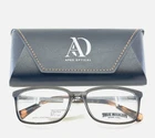 True Religion T007 Blk Brown Gunmetal Square Full Rim Eyeglasses 54-17-140 B:37 New. Price: $23.99.
