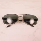 Ray-ban Black Eyeglasses Pilot Sunglasses Frames Rb 3273 006 60-17 Only Pre-owned. Price: $19.97.