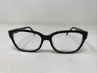 Cole Haan Ch 1005 Black 52-16-135 Plastic Full Rim Eyeglasses Frame MX87 Pre-owned. Price: $32.00.