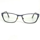 Anne Klein AK5054 414 Navy Blue Eyeglasses Frames 53-17-135 Zebra Print 22106 Pre-owned. Price: $36.09.