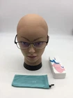 Firmoo L-615 Eyeglasses Optical Frame 53-18-142 Black Pre-owned. Price: $12.99.