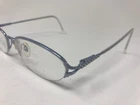 Genny Halfrim Eyeglasses Italy MOD.813-H 5475 53-17-135 Teal Blue PB88 Pre-owned. Price: $27.95.